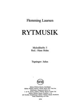 Hans Holm: Rytmusik, Melodihaefte 5