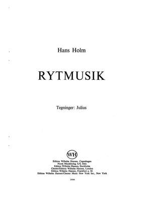 Hans Holm: Rytmusik, Melodihaefte 1