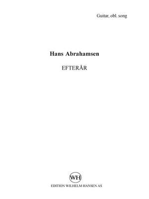 Hans Abrahamsen: Efterår