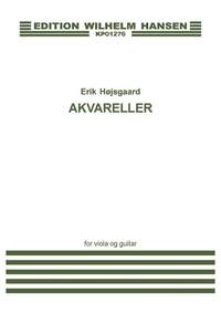 Erik Hojsgaard: Akvareller