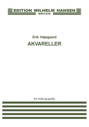Erik Hojsgaard: Akvareller