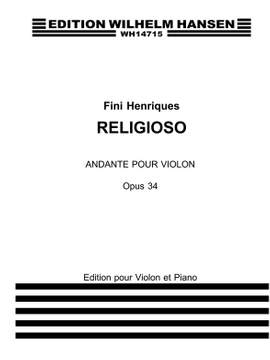 Fini Henriques: Religioso Op. 34, Kopi