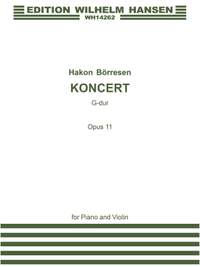 Hakon Borresen: Violinkoncert Op. 11