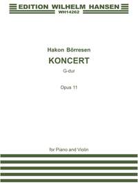 Hakon Borresen: Violinkoncert Op. 11