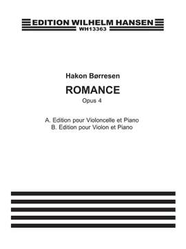 Hakon Borresen: Romance Op. 4, Kopi