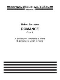 Hakon Borresen: Romance Op. 4, Kopi