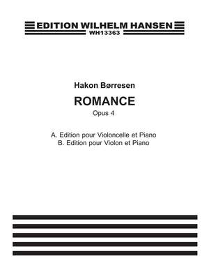 Hakon Borresen: Romance Op. 4, Kopi