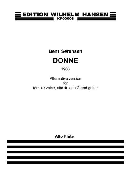 Bent Sørensen: Donne