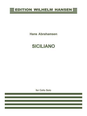 Hans Abrahamsen: Siciliano