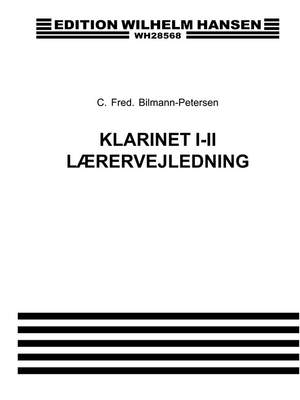 C. Fred. Biilmann-Petersen: Klarinet 1-2 Laerervejledn.