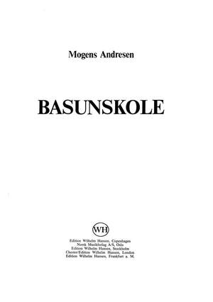 Mogens Andresen: Basunskole