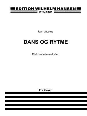 Jean Lacome: Dans og Rytme
