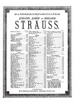 Johann Strauss: Morgenblätter Op.279 (Piano) Product Image