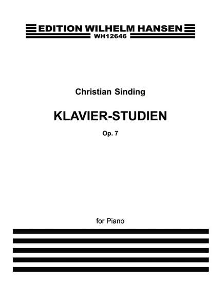 Christian Sinding: Studier Op.7