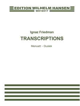 Ignaz Friedman: Menuett - Dussek