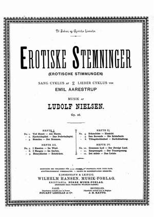 Ludolf Nielsen: Erotiske Stemninger Op. 26