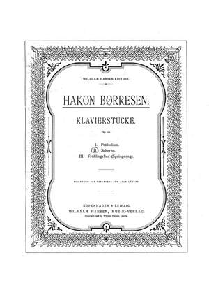 Hakon Borresen: Klavierstücke - No. 2 Scherzo