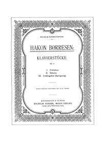 Hakon Borresen: Klavierstücke - No. 3 Fröhling