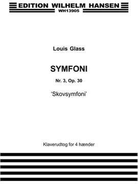 Louis Glass: Symfoni Nr. 3 Op. 30 D-dur (Piano)