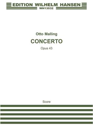 Otto Malling: Concert Op.43, Kopi
