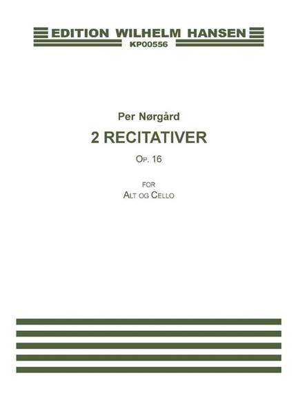 Per Nørgård: 2 Recitativer