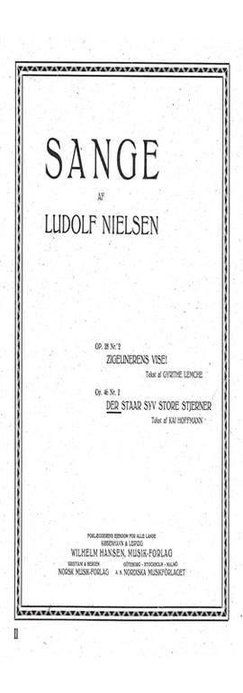 Ludolf Nielsen: Der Star Syv Store Stjerne