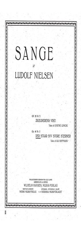 Ludolf Nielsen: Der Star Syv Store Stjerne