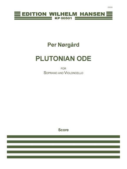 Per Nørgård: Plutonian Ode