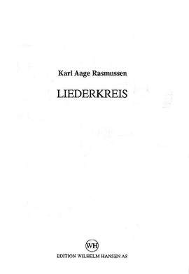 Karl Aage Rasmussen: Liederkreis