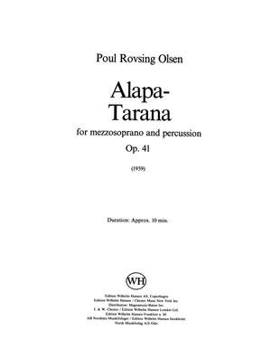 Poul Rovsing Olsen: Alapa-Tarana Op. 41