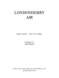 Vagn Norgaard: Londonderry Air