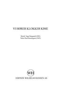 Poul Henningsen_Vagn Norgaard: Vi Hører Klokker Kime