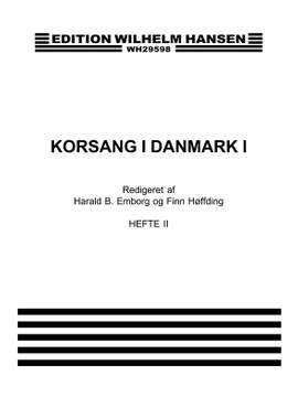 Harald Bjerg Emborg_Finn Hoffding: Korsang i Danmark 1, Hefte 2