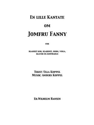 Anders Koppel_Ulla Koppel: En Lille Kantate Om Jomfru Fanny