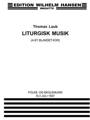 Liturgisk Musik Fs 3,3