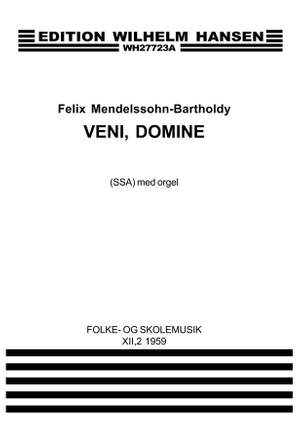 Veni Domine Op.39/1 Fsl335