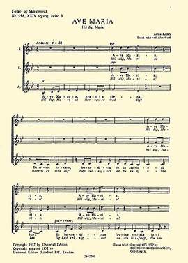 Zoltán Kodály: Ave Maria