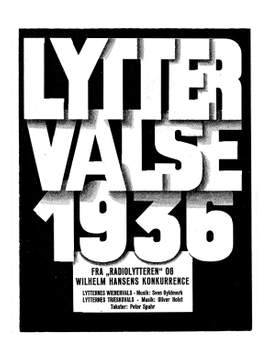 Oliver Holst: Lytternes Wienervals