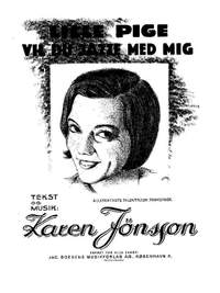 Karen Jonsson: Lille Pige Vil Du Jazze Med Mig