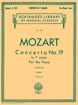 Wolfgang Amadeus Mozart: Concerto No. 19 in F, K.459