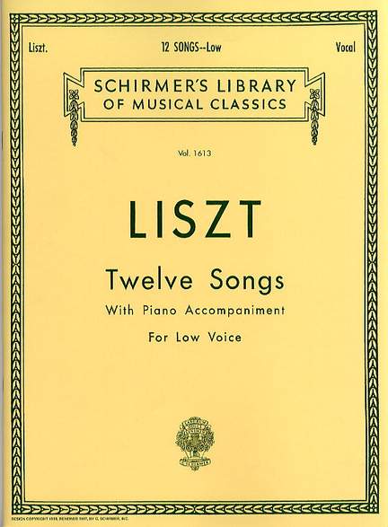 Franz Liszt: 12 Songs