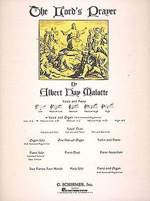 Albert Hay Malotte: Lord's Prayer