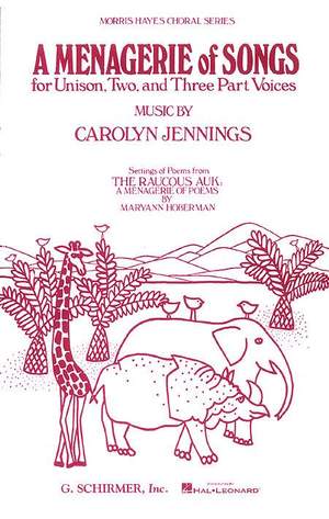 Carolyn Jennings: Menagerie Of Songs, A