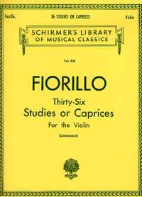 Federigo Fiorillo: 36 Studies or Caprices
