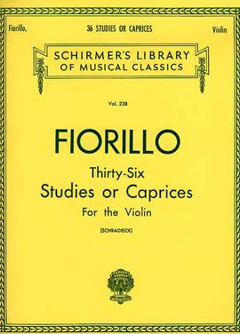 Federigo Fiorillo: 36 Studies or Caprices