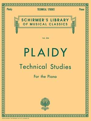 Louis Plaidy: Technical Studies