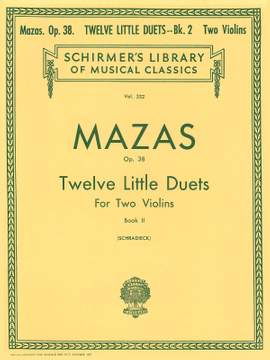 Jacques-Féréol Mazas: 12 Little Duets, Op. 38 - Book 2