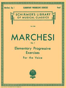 Mathilde Marchesi: Elementary Progressive Exercises, Op. 1