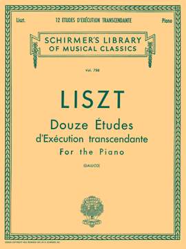 Franz Liszt: 12 Études d'exécution transcendante