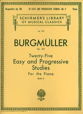 Friedrich Burgmüller: 25 Easy and Progressive Studies for the Piano